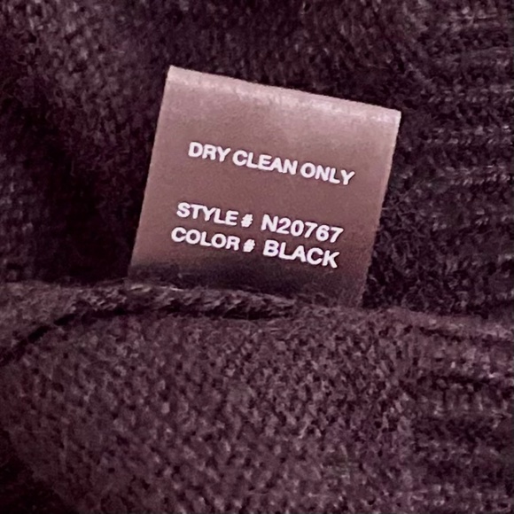 NAKEDCASHMERE Rhea Black Cashmere Hooded Pullover Knitwear Naked Knit Small - Picture 12 of 13